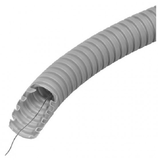 Gofrēta caurule 20mm/750N/ar buksieri